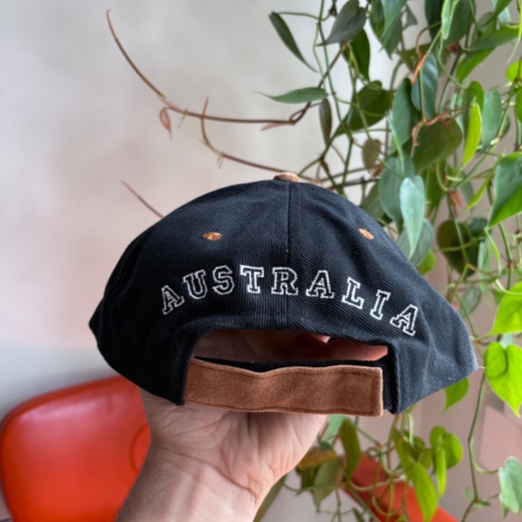 vintage AUSTRALIA Kangarouu Dad hat 2 tone - Picture 3 of 9